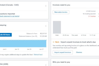 do bookkeeping in xero and quickbooks online