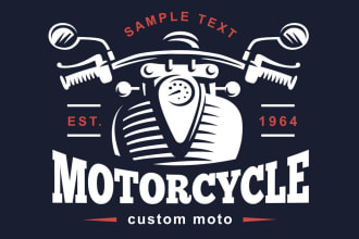 do awesome bike logo for you with my creativity