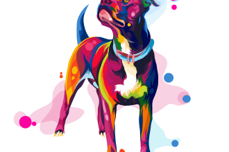 draw pop art dog cat pet potrait