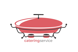 design super beautiful catering logo just for you