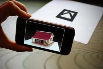 develop webar experience accesible using only a qr code