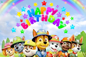 birthday banner for your child