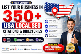 build 350 USA local citations