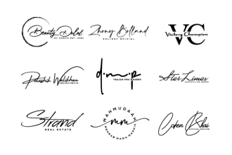 do signature, handwritten, cursive, scripted, handwriting, logo design by font