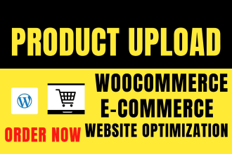 woocommerce products upload, SEO and ecommerce customization