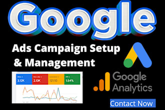 setup google ads, adwords PPC campaign, search ads, pay per click