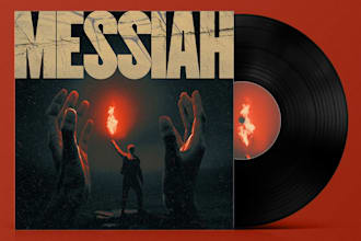 design a creative christian album cover