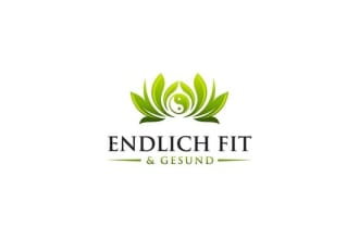 design provide diverse recipes, and physical fitness logo with creative thinking