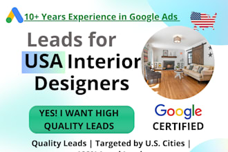 generate leads for interior designers using google ads
