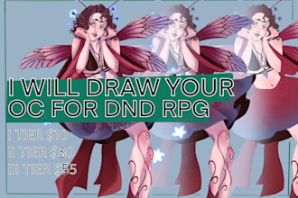 design a concept art for your dnd character