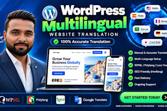 translate your wordpress website to any language with human proofreading