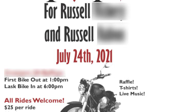 design a flyer, notice, or poster to advertise events or information