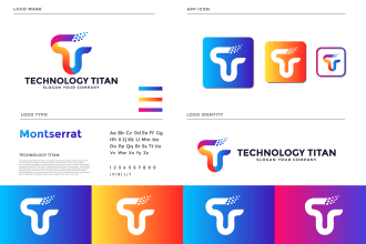 design startup crypto security technology logo
