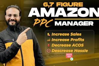 manage your 6 to 7 figure amazon PPC ads campaigns