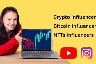 find crypto bitcoin instagram youtube influencers