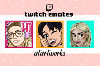 create personalize twitch emotes