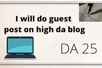 do a guest post on high da blog
