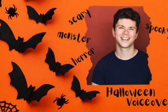 record your spooky scary horror halloween voiceover