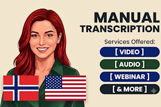 transcribe audio or video fast