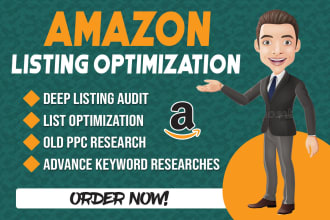 do amazon listing optimization write SEO product description