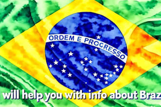 help you with info about brazil