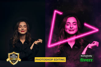 do photo editing, retouching, and manipulation in photoshop