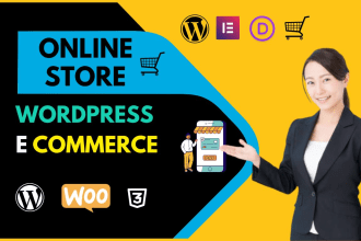 build ecommerce online store using woocommerce