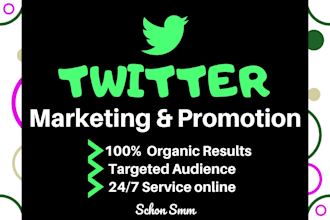 twitter marketing and promotion for organic growth