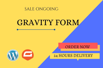 create gravity form contact form or multistep wordpress form