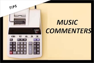 promote music organically and make it viral and commenters