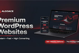 design and develop a scalable wordpress business website