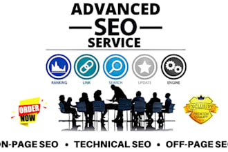 provide on page and off page SEO for wordpress and other websites