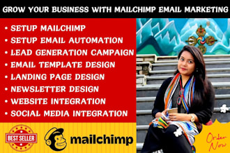 do mailchimp campaign and email marketing or email template