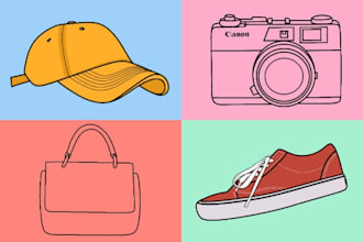 vector tracing, convert your items into vector