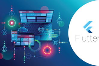 build mobile apps using flutter