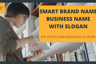 provide smart brand name company and service name with slogan