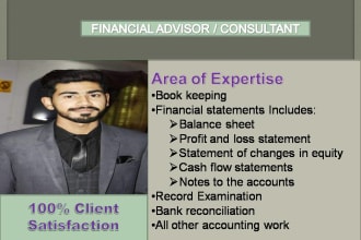 do book keeping for you and make financial statements for you