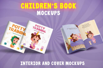 transform your illustrations to a awesome 20 3d book mockup