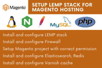 setup lemp stack server for magento hosting