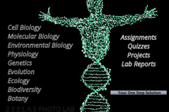 be tutor in molecular and cell biology and do assignments