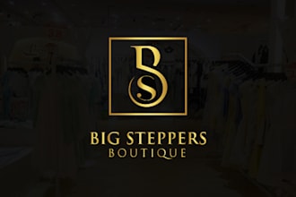 do boutique fashion and clothing brand monogram logo design