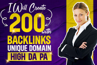 do 200 unique domain high da pa blog comments