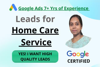 generate leads for home services using google ads