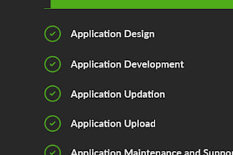 develop ios and android applications