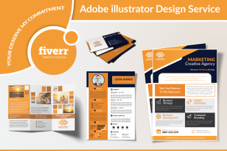 design flyer, brochure, leaflet, cv, poster, or any graphics design