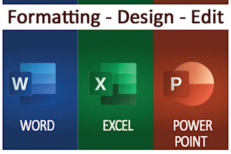 format word documents and excel spreadsheets professionally