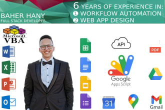 automate excel, google sheets, macros, vba, and apps script