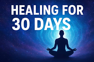preform deep aura and energy cleansing for 30 days