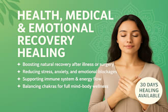 provide health, medical and emotional recovery healing