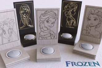 create your custom laser engraving and cutting files